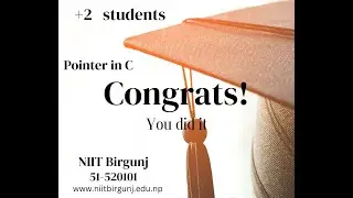 Easy to Learn Pointer for + 2  | NIIT Academy