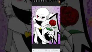 Cross Sans x Crying Listener (по запросу pika chu)