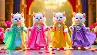 Забавные танцы кошек 🐱, подобранные с помощью ИИ 💃🐱 | Танцевальные видео для кошек #смешно #танцу...