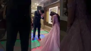 Joru ka ghulam 🥰 #cutecouple #jorukaghulam #danceperformance #engagement #coupledance #shorts