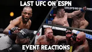 UFC Vegas 112: Manel Kape vs Brandon Royval | End of the ESPN Era | Event Reactions