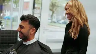 💈ASMR dutch lady barber💈