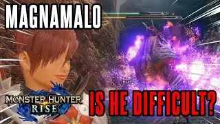 Solo HUB QUEST MAGNAMALO! | Beat with RANK 1 and 2 Gear? - Monster Hunter Rise Gameplay Part 10