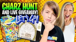 Live Giveaway Plus Charizard Hunt Continues In Brilliant Stars. Let's Go