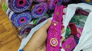 Maggam work saree belt starting from 100 rs //saree belt wholesale shop in Hyderabad