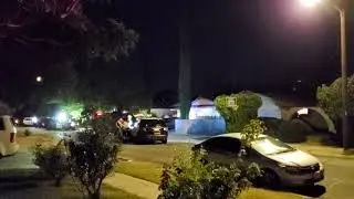 LASD taking felony criminal threats suspect into custody 6/13/21