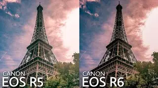 LOW LIGHT | Canon EOS R5 VS Canon EOS R6 CAMERA COMPARISON