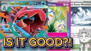 Mega Feraligatr ex....Is it good or just overhyped?(PTCGL)