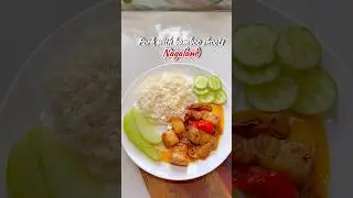 Naga style Boil Pork From Nagaland #ytshorts #recipe #food #cooking #flavoursofindia