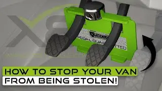 How To Stop Your Van Being Stolen! | Pedal Guard Security for Mercedes VW Fiat Ford Citroen Peugeot