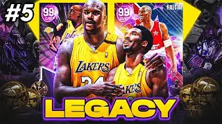 LEGACY #5 - A 99 OVERALL DARK MATTER SQUAD VS KOBE.....I CAN'T GO OUT LIKE THIS! NBA 2k22 MyTEAM