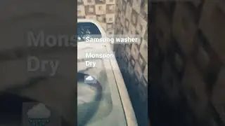 Samsung Top Load washer Air dry option