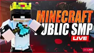 Nepali Minecraft public SMP LIVE |  PUBLIC SMP  JAVA + BEDROCK |  Play with subscribers  |#publicsmp