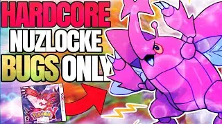 Can I Beat A Pokemon Y HARDCORE Nuzlocke With ONLY BUG TYPES?! (No items, No Overleveling)