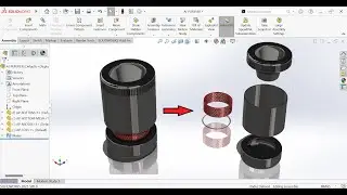 Air Purifier Design in SolidWorks | Product Design &ndash; Part 1 | RAMS CAD
