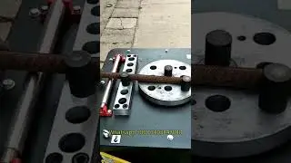 Threaded Steel Round Steel Bending Machine | Steel Bar Bending Machine