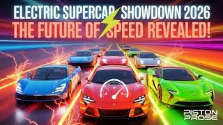 The Top 5 ELECTRIC Supercar Models That Will Change the Game in 2025