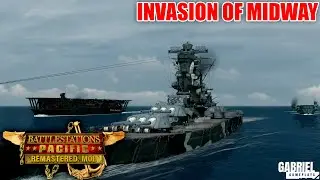 INVASION OF MIDWAY | Battlestations Pacific Remastered Mod