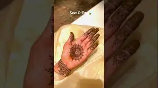 Simple Mandala tutorial 🌿#shorts