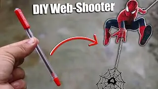 DIY Spiderman Web shooter | how to make a web shooter at home | spiderman webshooter kaise banaen | 