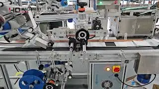 plastic pouch labeling machine with paging solutions #labeler #equipment #fyp