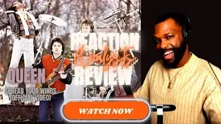 Queen - Spread Your Wings (Official Video)-REACTION VIDEO