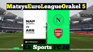 M.E.L.O. 5 ⚽ 152 SSC Neapel vs. FC Arsenal ⚽ Spieltag 11 | EAFC 26