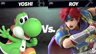 Super Smash Bros. Ultimate - Battle #3173 Yoshi VS Roy