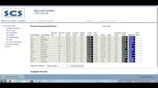 Summer Camp Systems - Creating a Cash or Check Payment Order
