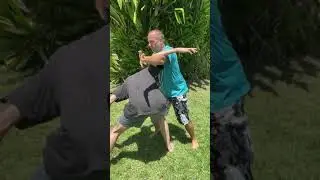 Chen Family Taijiquan application of 懶扎衣 - Lǎnzāyī part 1 with Master Jan Silberstorff