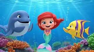 Mermaid Bubble Dance | Fun Kids Mermaid Song, Nursery Rhyme & Toddler Music 🧜&zwj;♀️🫧🎶