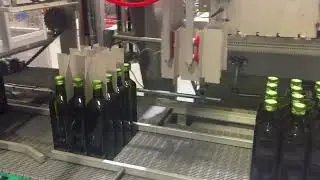 Bottles Cardboard divider Inclusion - WRAP-AROUND CASE PACKER - NOVOPAC - Inclusion Separadores