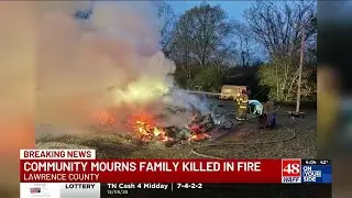 Two adults, three children dead in Lawrence County house fire