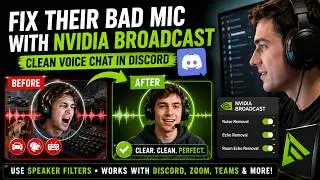 🎙️ Use Nvidia Broadcast RTX Voice to Fix Other People Bad Microphones on Discord