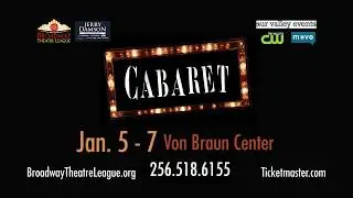 The Tony-Award-Winning Cabaret is coming to Huntsville