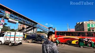 Sylhet City Walk 4K | Humayun Rashed Square - Kodom Toli - Chandni Ghat - Kean Bridge | Road Tuber