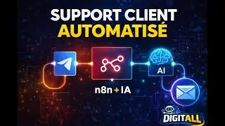 Automatiser son support client avec #n8n (#telegram  + #ia )