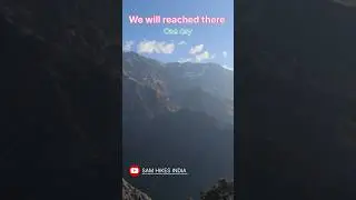 We Promise to Return ⛰️ | 1 Million Dream | Triund Survival Finale | Sam Hikes India #Shorts