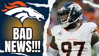 Denver Broncos DL Malcolm Roach to MISS TIME with Injury!!