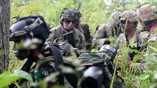 Garuda shield 2021 Tactical Jungle Warfare Training.