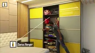 Discover Stylish and Functional Glass Sliding Wardrobe Designs in Mysore and Bangalore by I Build