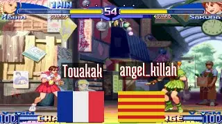 @sfa3: Touakak (FR) vs angel_killah (CATALONIA) [Street Fighter Alpha 3 Fightcade] Mar 26