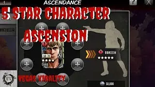 TWD RTS: First Five Star Character Ascension Plus 5 Star Character Tokens Pull