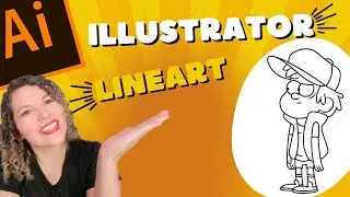 C&oacute;mo crear LINEART en Illustrator  😉