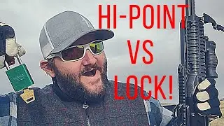 Hi-Point 995 (vs Lock)#gun #2ndamendment #9mm #hipoint #ammo