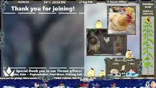 Chicken Coop Livestream! ~ Welcome to the Garden! ~ Under Construction, New to YT Streaming!