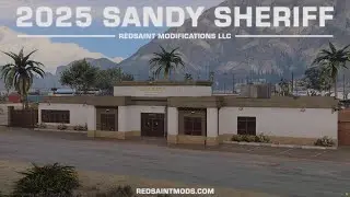[MLO] 2025 Sandy Sheriff Station | GTA5 Showcase