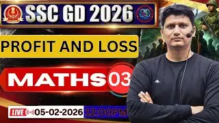 SSC GD Maths | PROFIT AND LOSS Tricks in Hindi | 1 Minute में Percentage सवाल 🔥