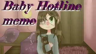 Baby hotline animation meme