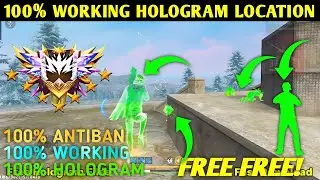 OB51 FREE FIRE MAX GREEN HOLOGRAM | FREE FIRE HOLOGRAM | FREE FIRE LOCATION HACK | FREEFIRECONFIG